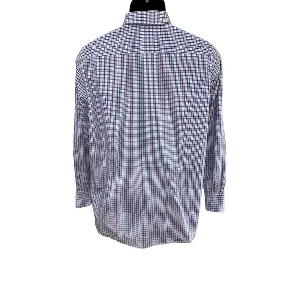 New BOSS SHARP-FIT SHIRT IN OXFORD COTTON WITH GINGHAM CHECK Size 16-32/33 - Picture 3 of 11